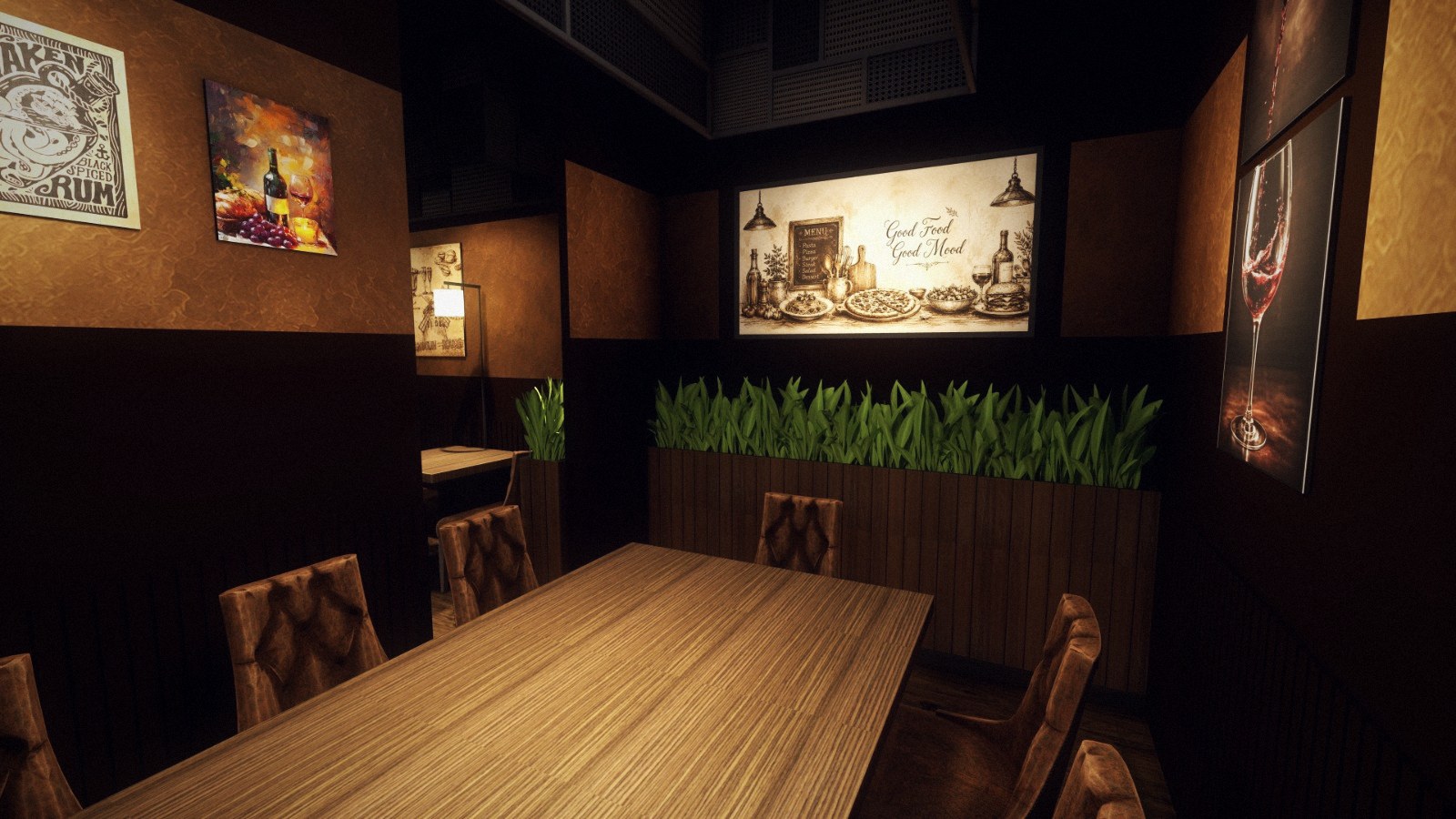 Private dining room